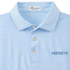 Peter Millar Men's Cottage Blue Hales Performance Polo