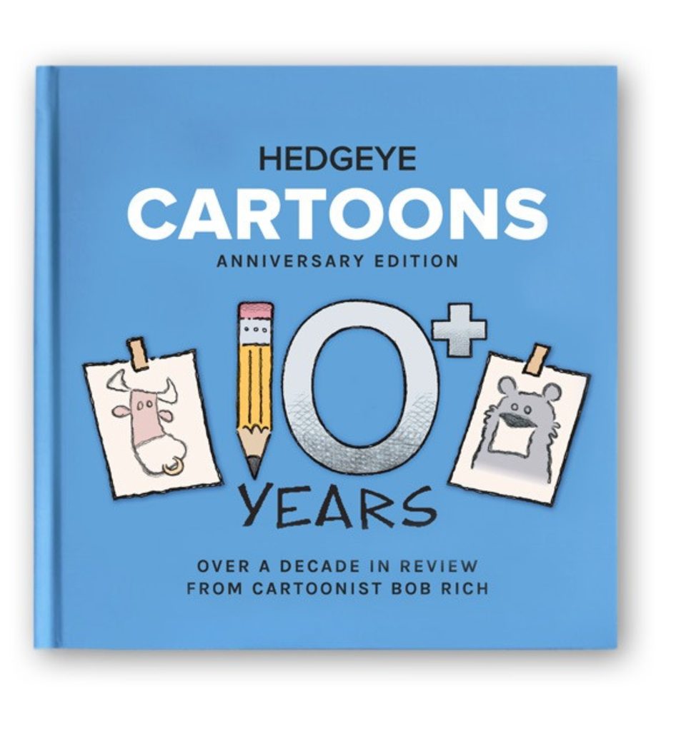 Hedgeye 10th Anniversary Cartoon Book (Hardcover)