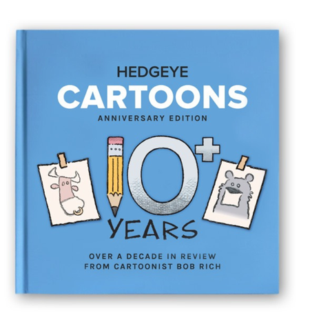 Hedgeye 10th Anniversary Cartoon Book (Hardcover)