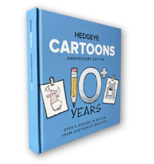 Hedgeye 10th Anniversary Cartoon Book (Hardcover)