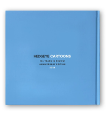 Hedgeye 10th Anniversary Cartoon Book (Hardcover)
