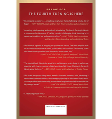 Neil Howe's "The Fourth Turning Is Here: What the Seasons of History Tell Us about How and When This Crisis Will End"